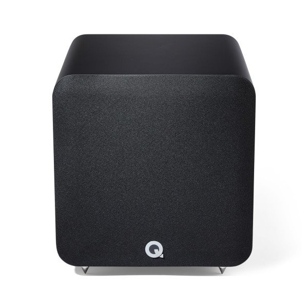 Q Acoustics Q SUB80 Subwoofer, Satin Black - top angle 