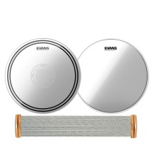 Evans Edge Control EC Reverse Dot Snare Drum Super 30 Upgrade Pack, 14
