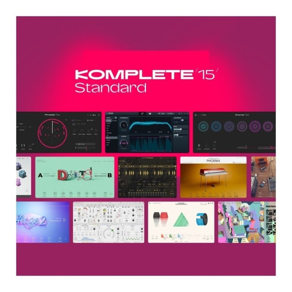 Native Instruments Komplete 15 Standard Upgrade for Komplete Select (Boxed) - Range