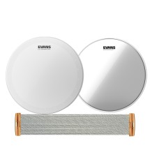 Evans Genera Dry Coated Snare Drum Super 30 Upgrade Pack, 14
