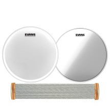 Evans UV2 Snare Drum Super 30 Upgrade Pack, 14''