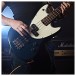 Hartwood Delta Bass Guitar, Metallic Blue