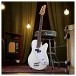 Hartwood Satellite Bass Guitar, White