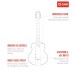 G4M Solus Silent Guitar, Steel String