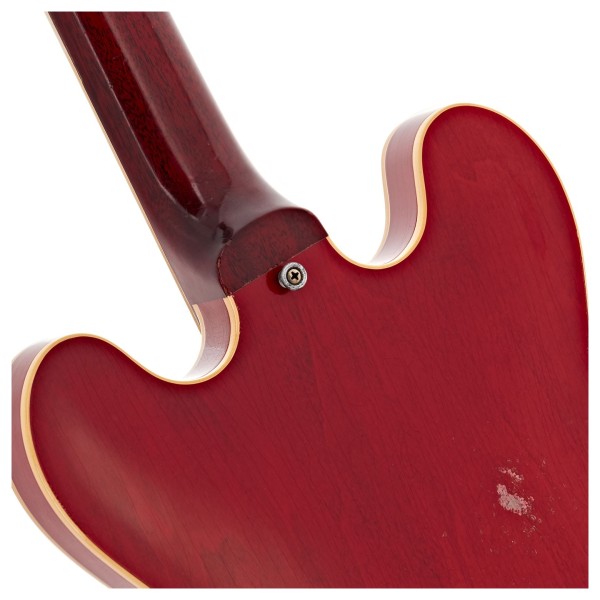 Gibson Custom Murphy Lab 1961 ES-335, Heavy Aged, 60s Cherry - body back