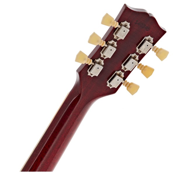 Gibson Custom Murphy Lab 1961 ES-335, Heavy Aged, 60s Cherry - headstock back 