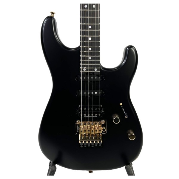 Charvel MJ San Dimas Style 1 HSS Ebony, 24 Frets FR Satin Black