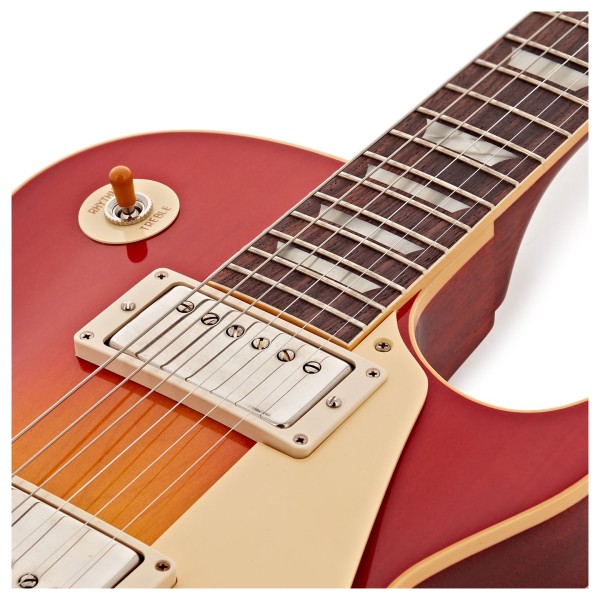 Gibson Custom 1958 Les Paul Standard Reissue VOS, Washed Cherry Sunburst #841938 - pickups 