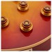 Gibson Custom 1958 Les Paul Standard Reissue VOS, Washed Cherry Sunburst #841938 - knobs  