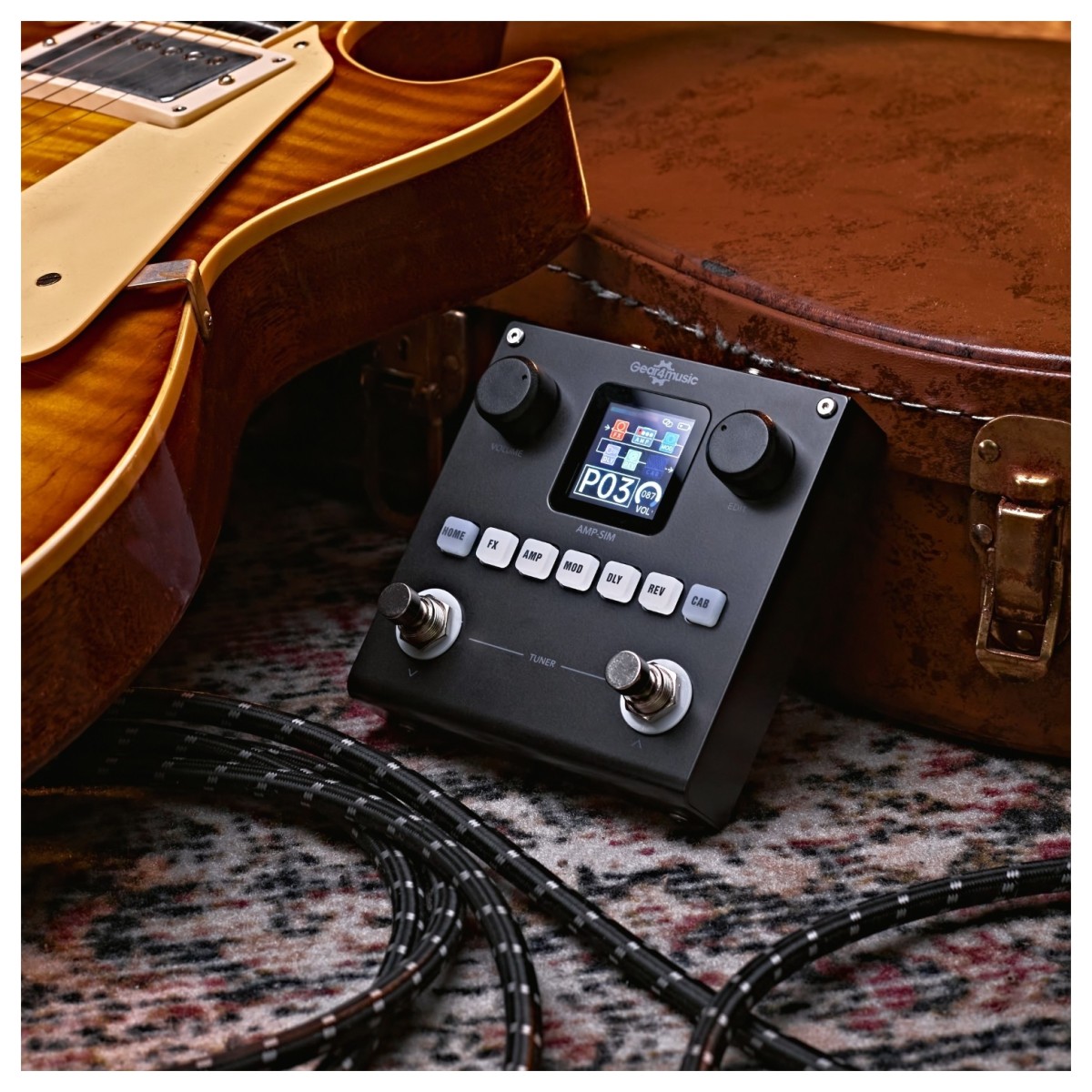 Guitar Multi Effects Amp Simulator Pedal By Gear4music Na Gear4Music