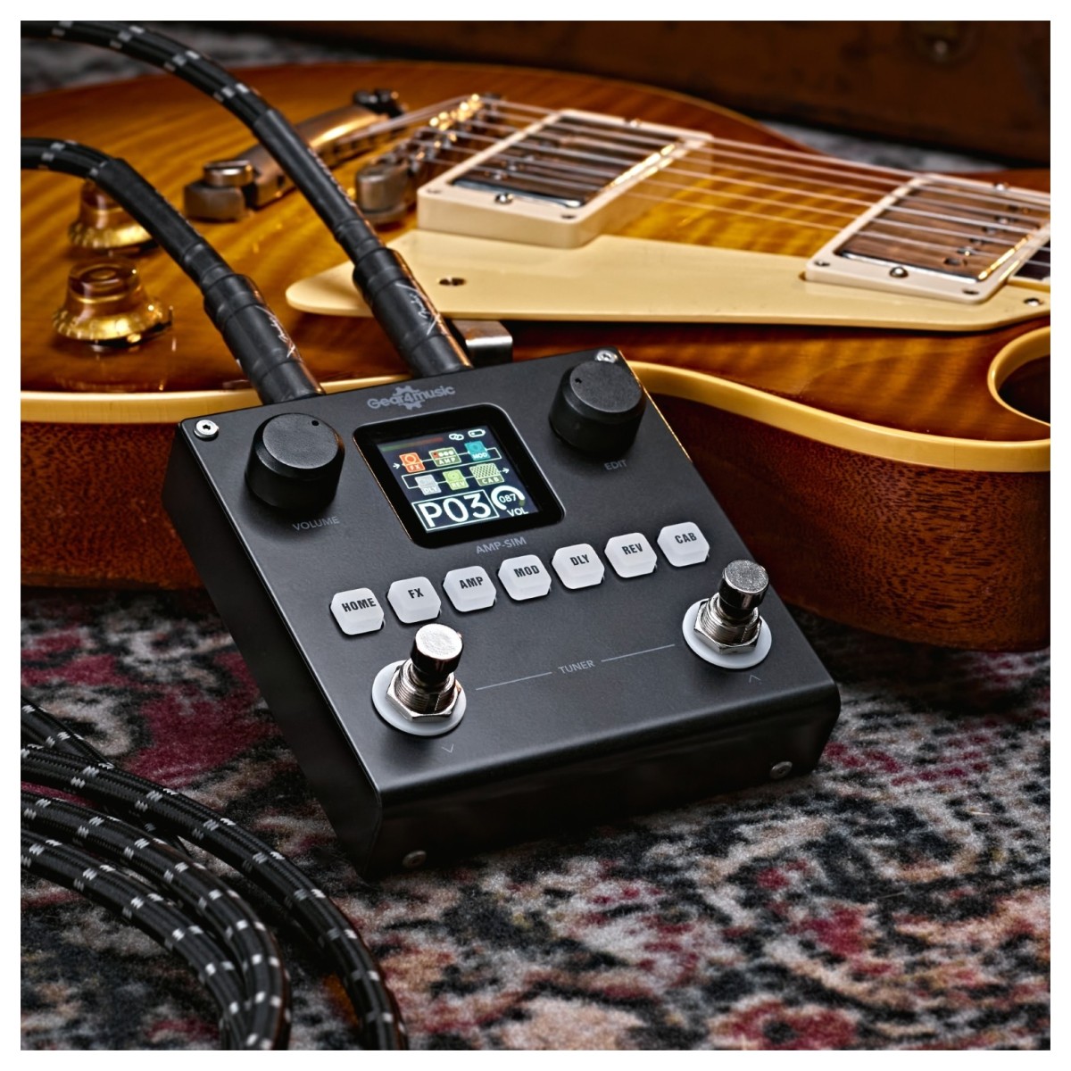 Guitar Multi Effects Amp Simulator Pedal By Gear4music Na Gear4Music