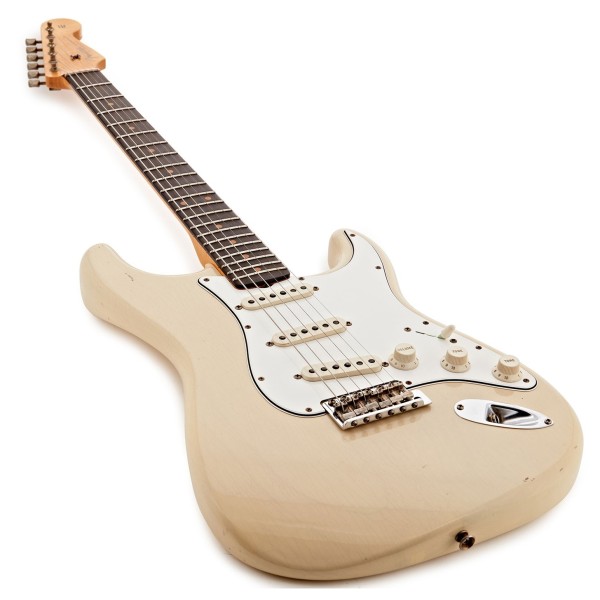 Fender Custom Shop 1960 Stratocaster Journeyman Relic, Aged Honey Blonde - body and neck 