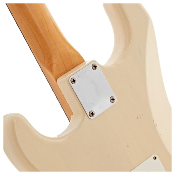 Fender Custom Shop 1960 Stratocaster Journeyman Relic, Aged Honey Blonde - body back 