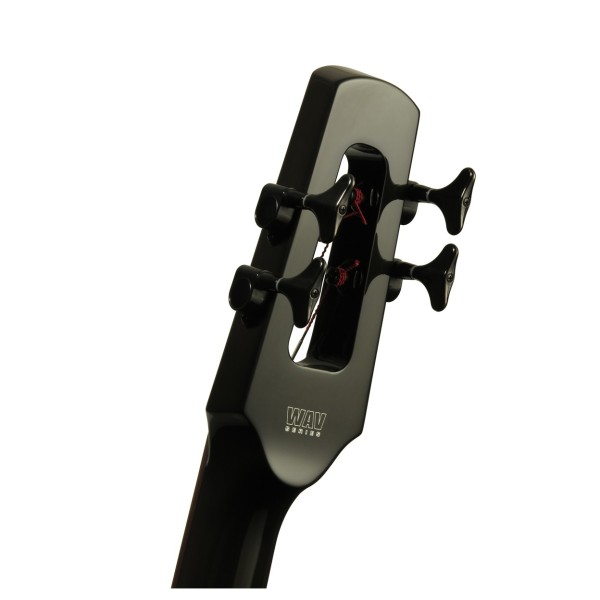 NS Design WAV4 Upright Bass, Transparent Black - Close Up 2