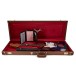 Fender Custom Shop 1962 Jaguar Relic, Gold HW, Desert Sunset - interior case 