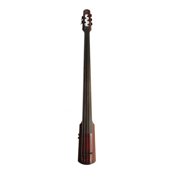 NS Designs WAV5 Upright Bass, Transparent Red