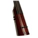 NS Designs WAV5 Upright Bass, Transparent Red