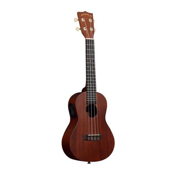 Kala Makala MK-SE Electro Soprano Ukulele, Natural Satin