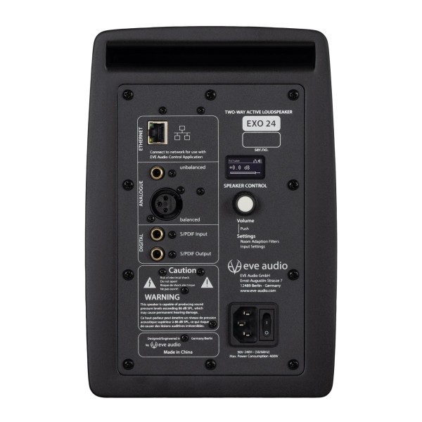Eve Audio EXO 24 Studio Monitor - Rear