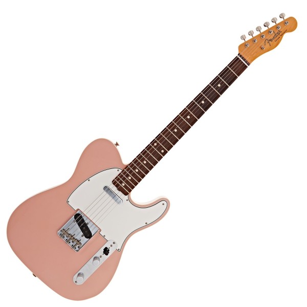 Fender Custom Shop 1960 Telecaster Custom DLX Closet Classic, Aged Shell Pink - front