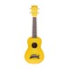 Kala Makala Dolphin Soprano Ukulele, Yellow Burst