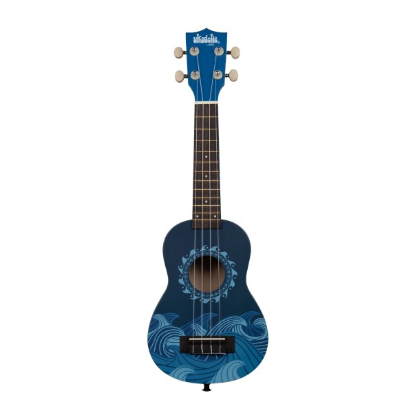 Kala Ukadelic Soprano Ukulele, Deep Blue