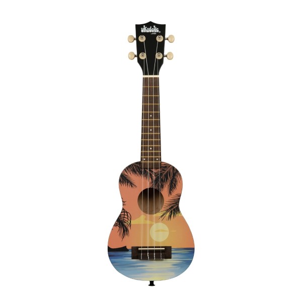 Kala Ukadelic Soprano Ukulele, Tropical Day