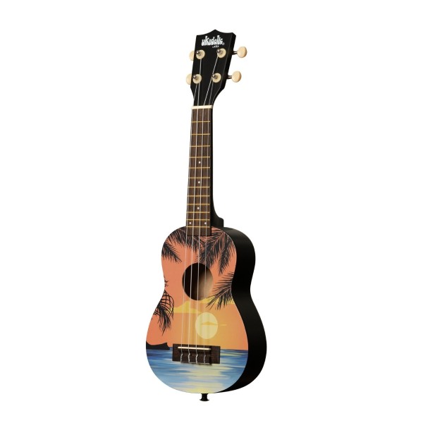 Kala Ukadelic Soprano Ukulele, Tropical Day