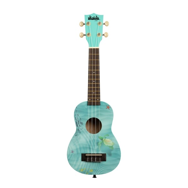 Kala Ukadelic Soprano Ukulele, Seascape