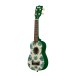 Kala Ukadelic Soprano Ukulele, Monstera