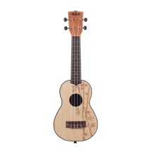 Kala Ukadelic Soprano Ukulele, Bamboo Top