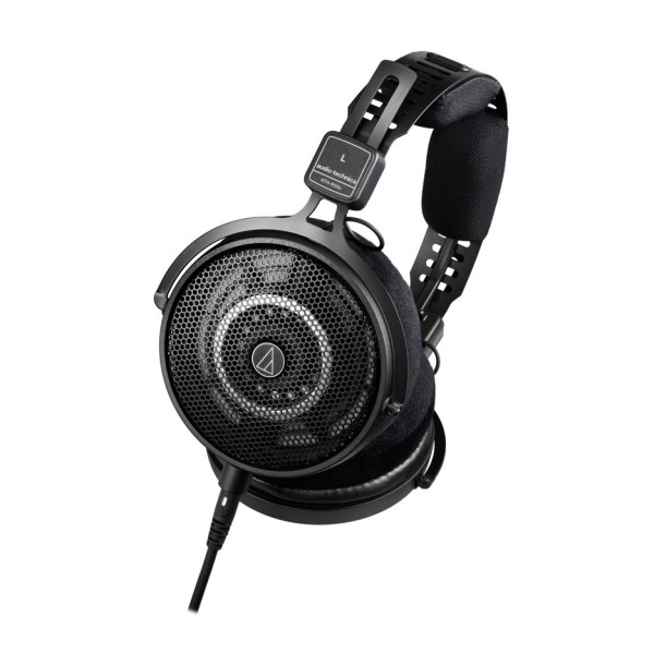 Audio-Technica ATH-R50x, Side Angle with Cable