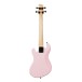 Kala U-Bass Solid Body Fretted, Light Pink
