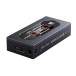 FiiO KA15 Portable DAC and Headphone Amplifier, Black - Angled and side view, USB input