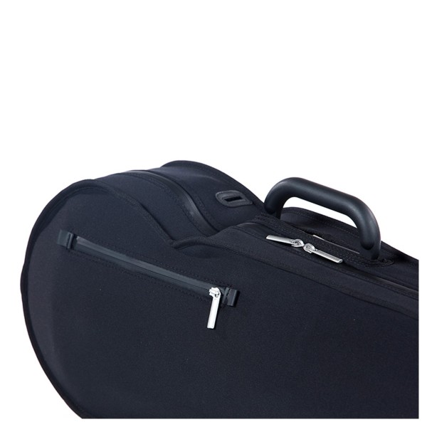 BAM HO2002XL Hoody for Hightech Contoured Violin Case, Black, Pocket