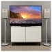 JBL 4305P Wireless Studio Monitor Speakers, White - main lifestyle 