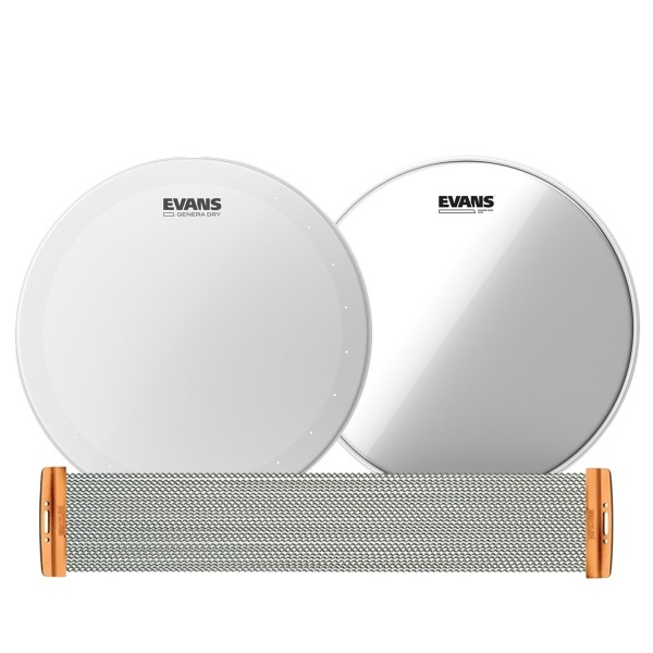 Evans Genera Dry Snare Drum Super 30 Upgrade Pack, 13"
