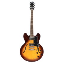 Hartwood Revival Semi Acoustic Guitar, Sunburst - Secondhand