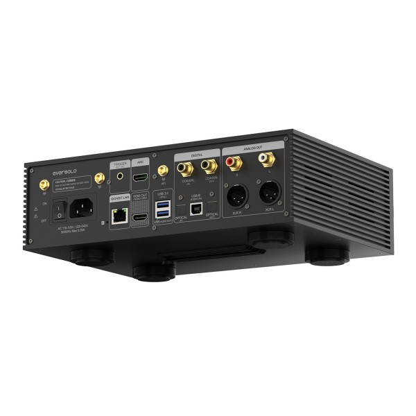 Eversolo DMP-A6 Gen 2 Streaming Music Player - rear  under 
