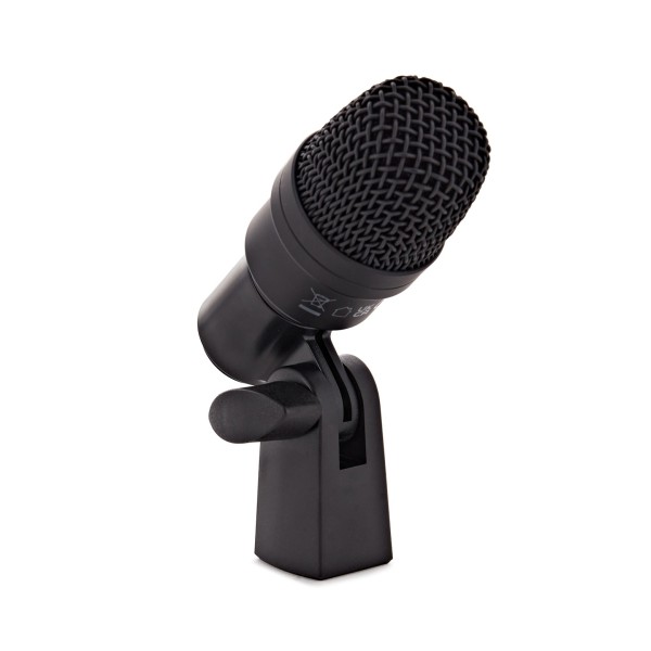 SubZero Complete 5 Piece Drum Microphone Pack with Stands & Cables