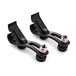 SubZero 5 Piece Drum Microphone Set with Case and Clamps