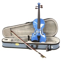 Stentor Harlequin Violin Outfit, Marine Blue, 1/2 - Secondhand