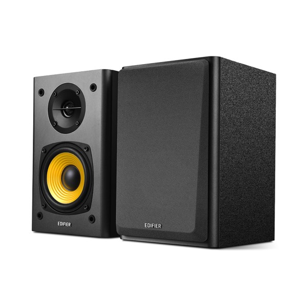 Edifier R1000T4 Active 2.0 Bookshelf Speaker System, Black - 