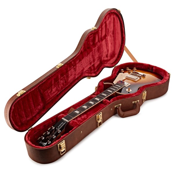 Gibson Les Paul Standard 50s Figured Top, Tobacco Burst #203650248 - case interior 