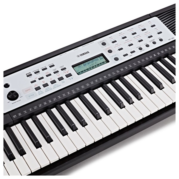 Yamaha YPT 280 Portable Keyboard, Black -Keys