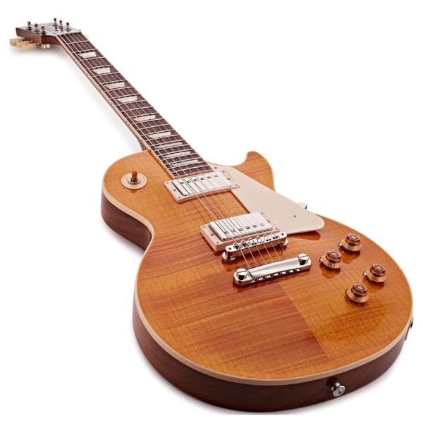 Gibson Les Paul Standard 50s Figured Top, Honey Amber #211740151 - body and neck 