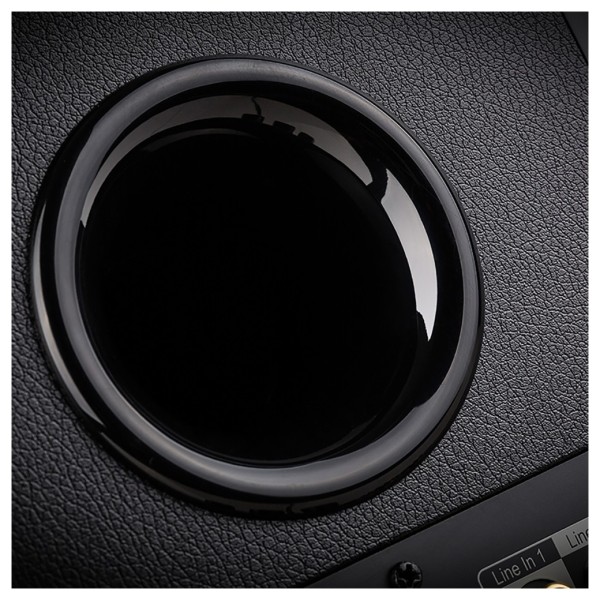 Edifier R2000DB Active 2.0 Bluetooth Bookshelf Speaker Set, Gloss Black - Cabinet port