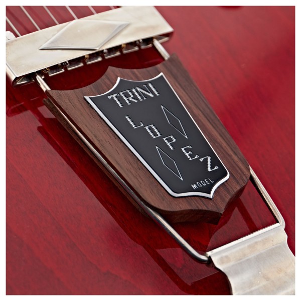 Gibson Custom 1964 Trini Lopez Standard Reissue VOS, 60s Cherry - tailpiece