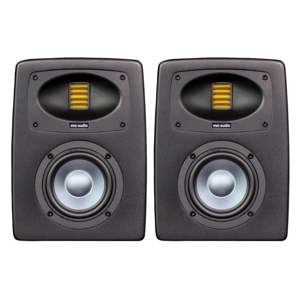Eve Audio EXO 24 Active Studio Monitors, Pair - Bundle