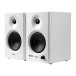 Edifier MR4 2.0 Monitor Reference Speaker System, White - front angle 